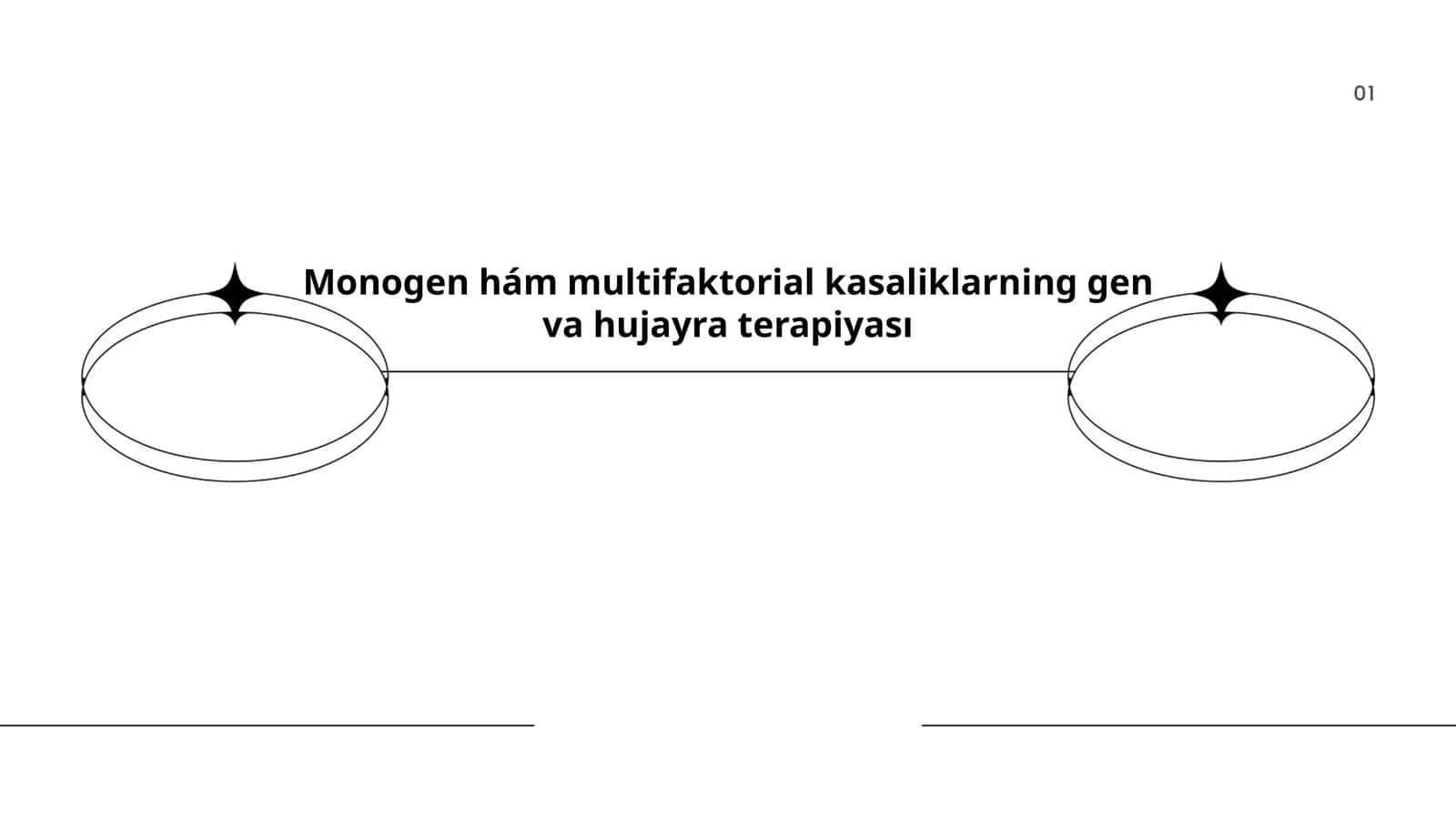 Monogen hám multifaktorial kasaliklarning gen va hujayra terapiyası 1