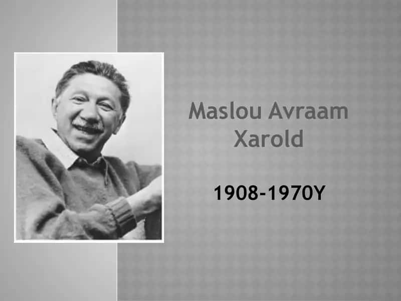 Maslou Avraam Xarold 1