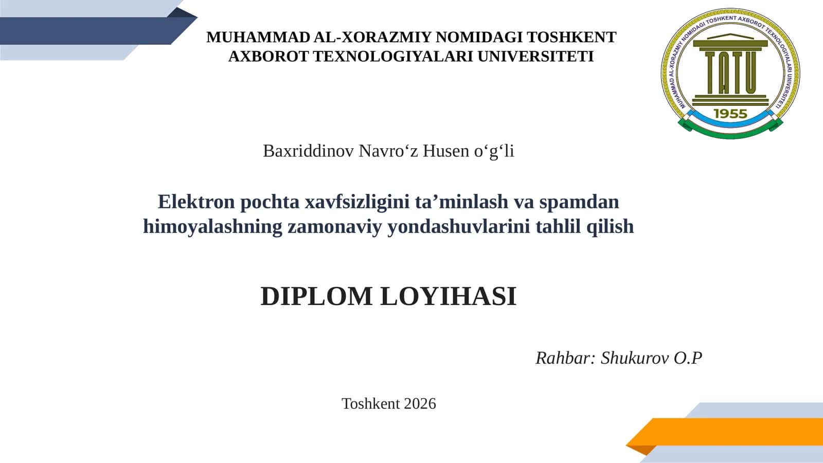 DIPLOM LOYIHASI 1