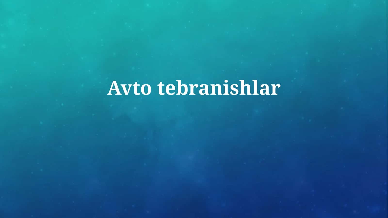 Vibratsiyani Kamaytirish va Oldini Olish Choralari 1