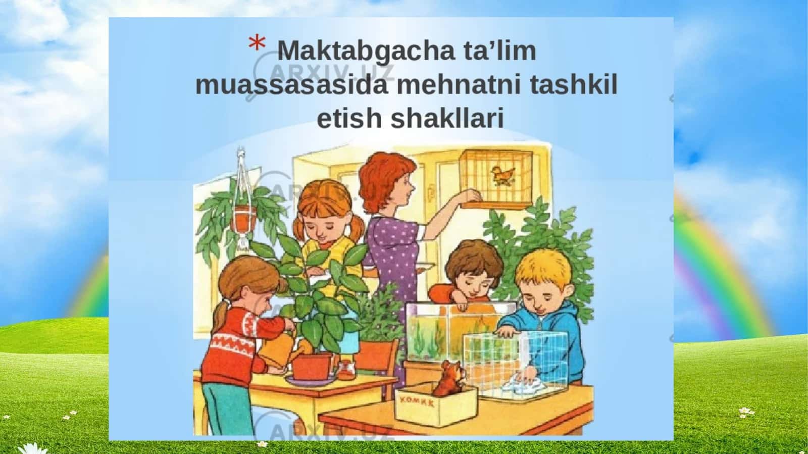 Mehnat tarbiyasining nazariy asoslari 1