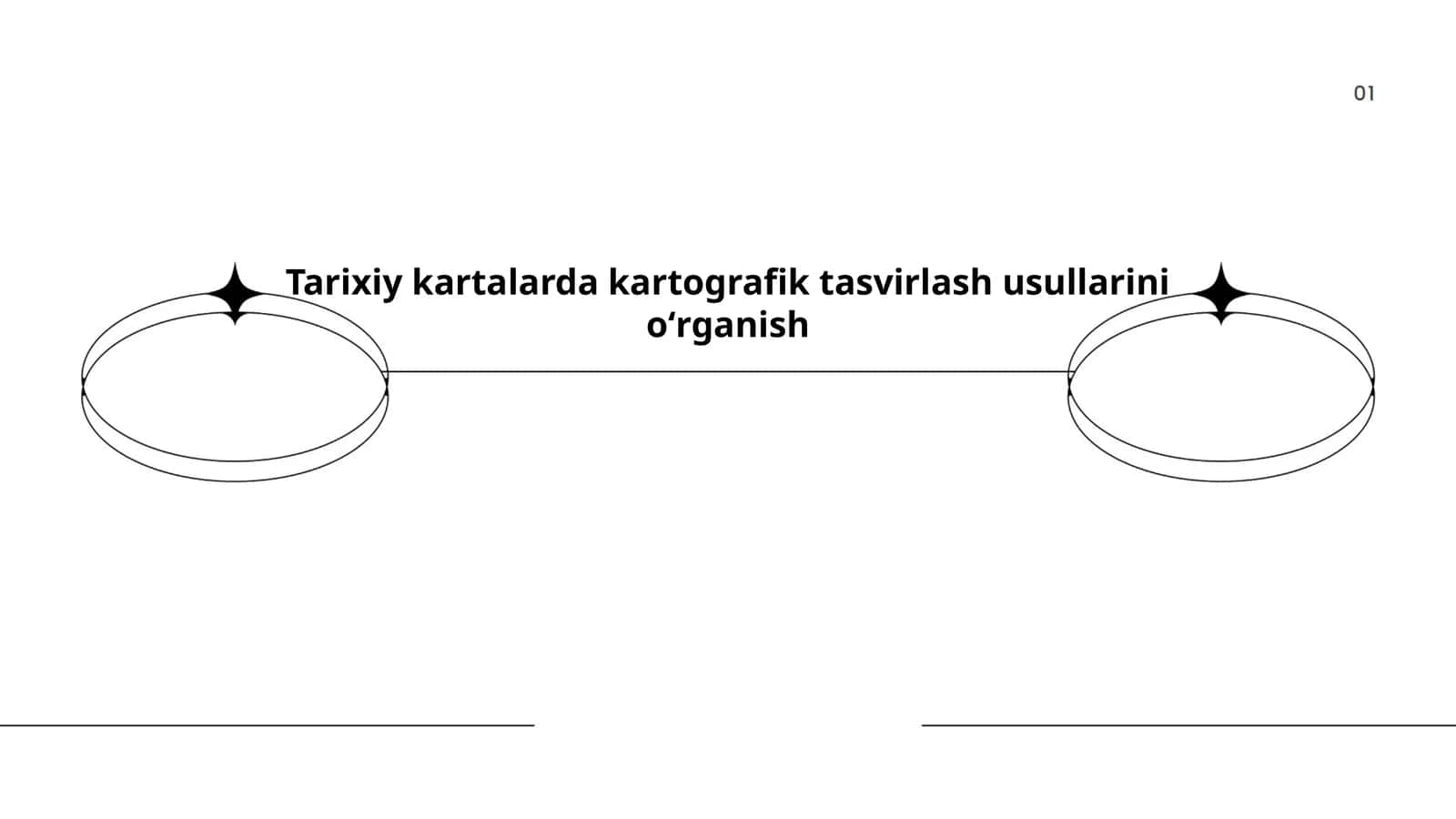 Tarixiy kartalarda kartografik tasvirlash usullarini oʻrganish 1