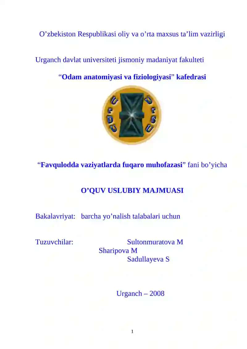Favqulodda vaziyatlarda fuqaro muhofazasi