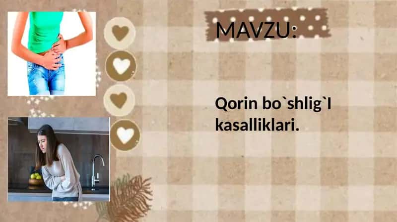 Qorinbo`shlig`Ikasalliklari 1