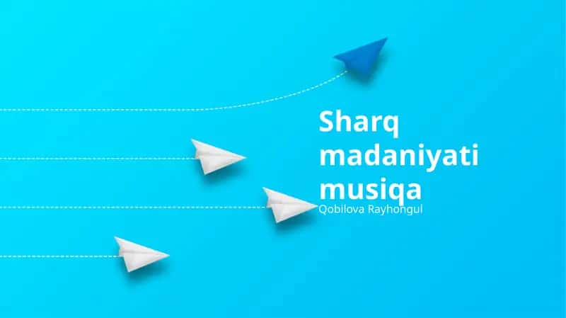 Sharq madaniyati musiqa 1