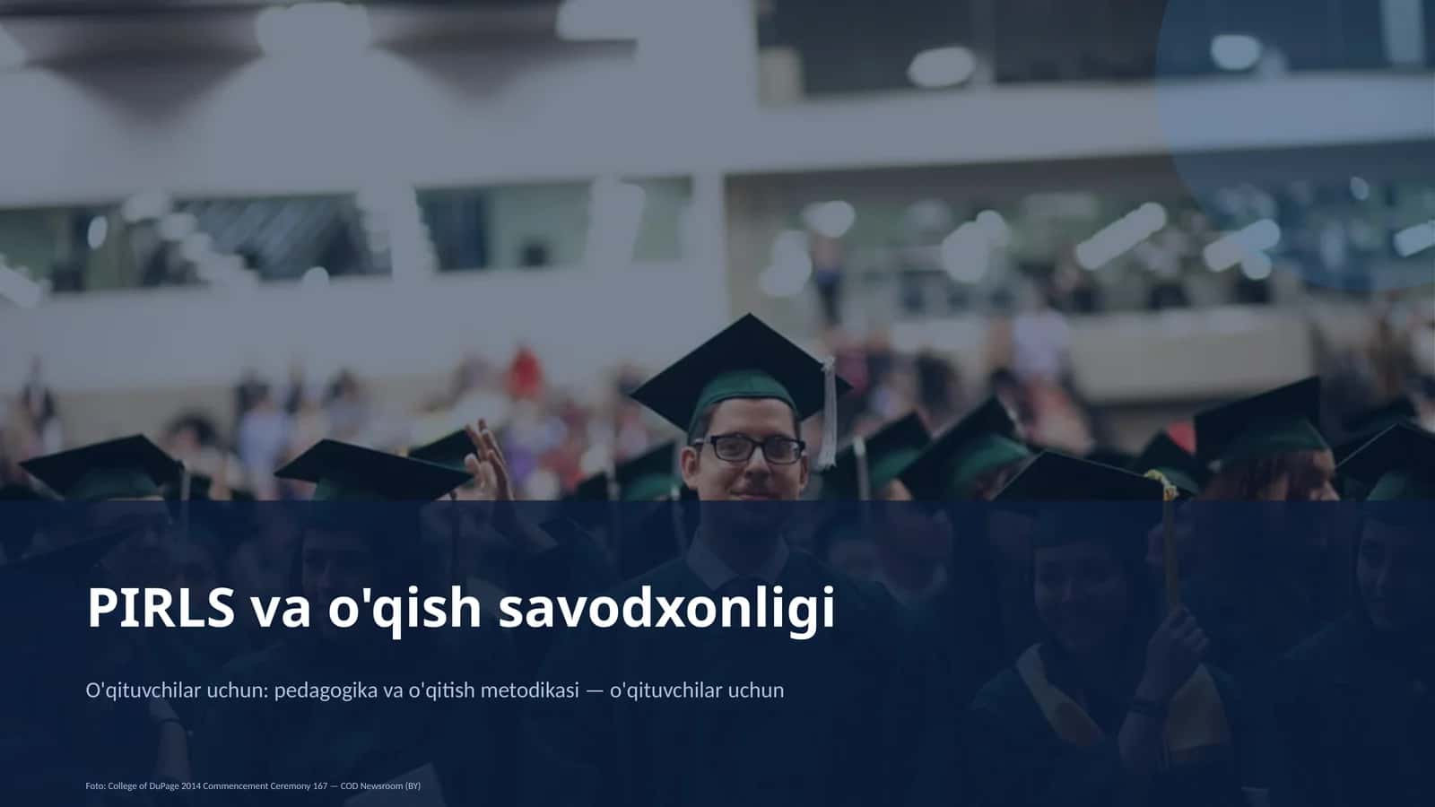 PIRLS va o'qish savodxonligi 1