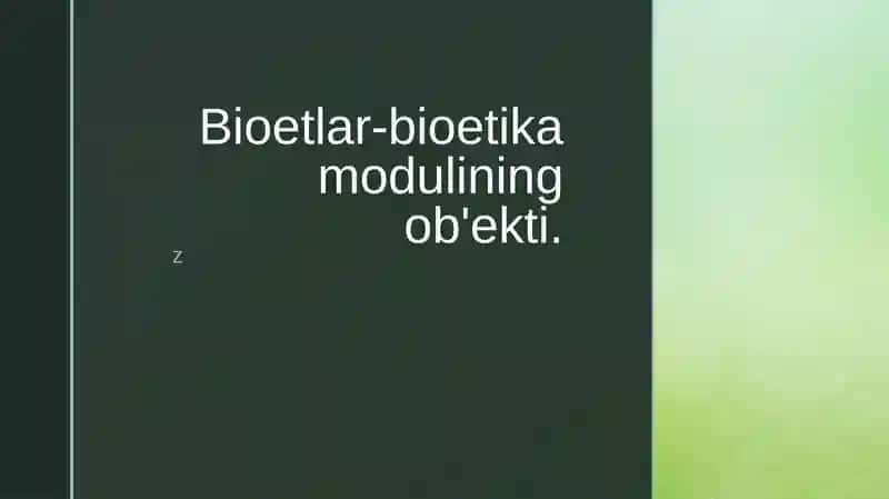 Bioetlar bioetika