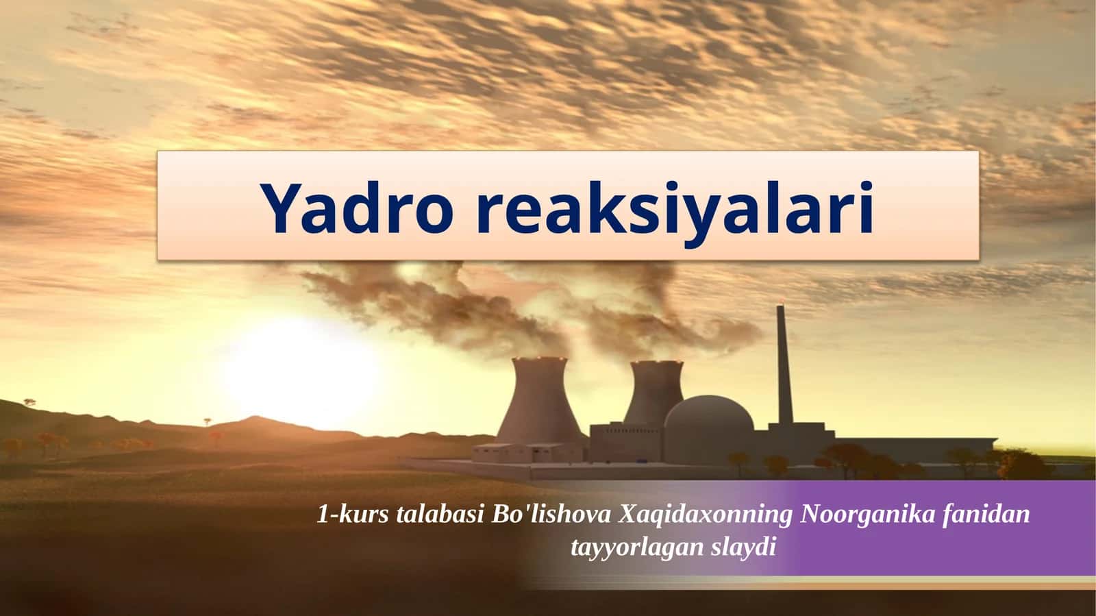 Yadroreaksiyalari 1