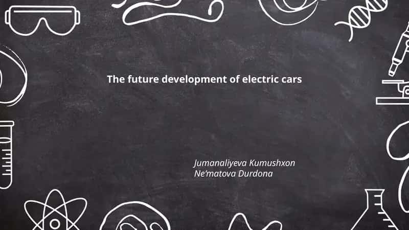 The future development of electric cars 1