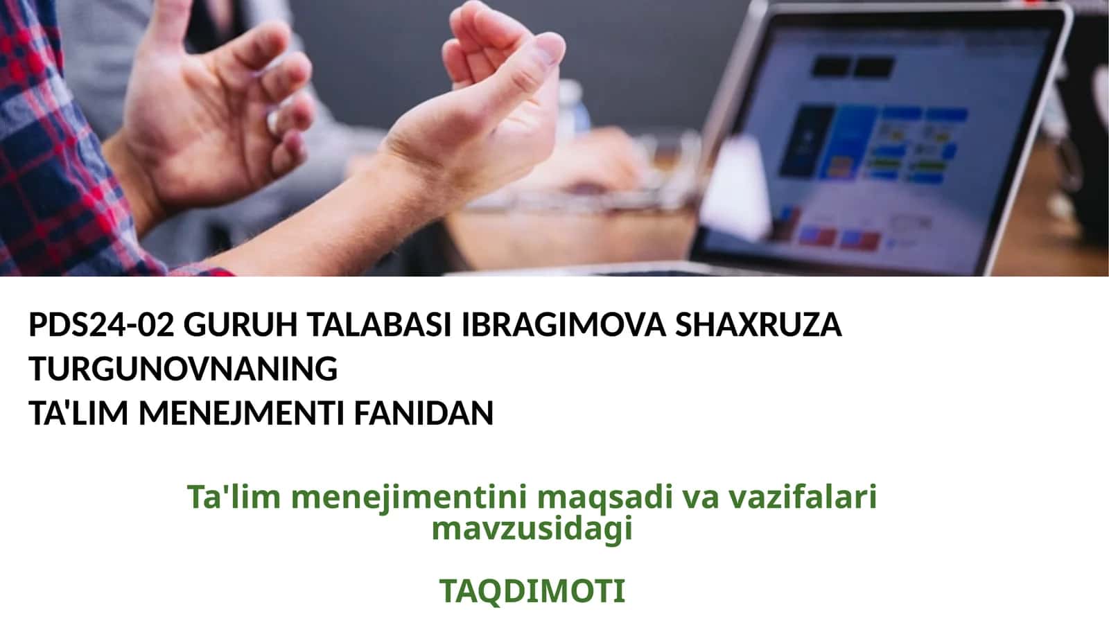 TA'LIM MENEJIMENTI 1