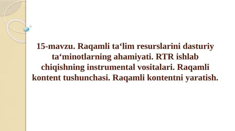 Global raqamli kontent bozori 1