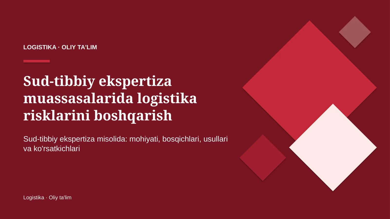 sud tibbiy ekspertiza muassasalarida logistika risklarini boshqarish 2119 1