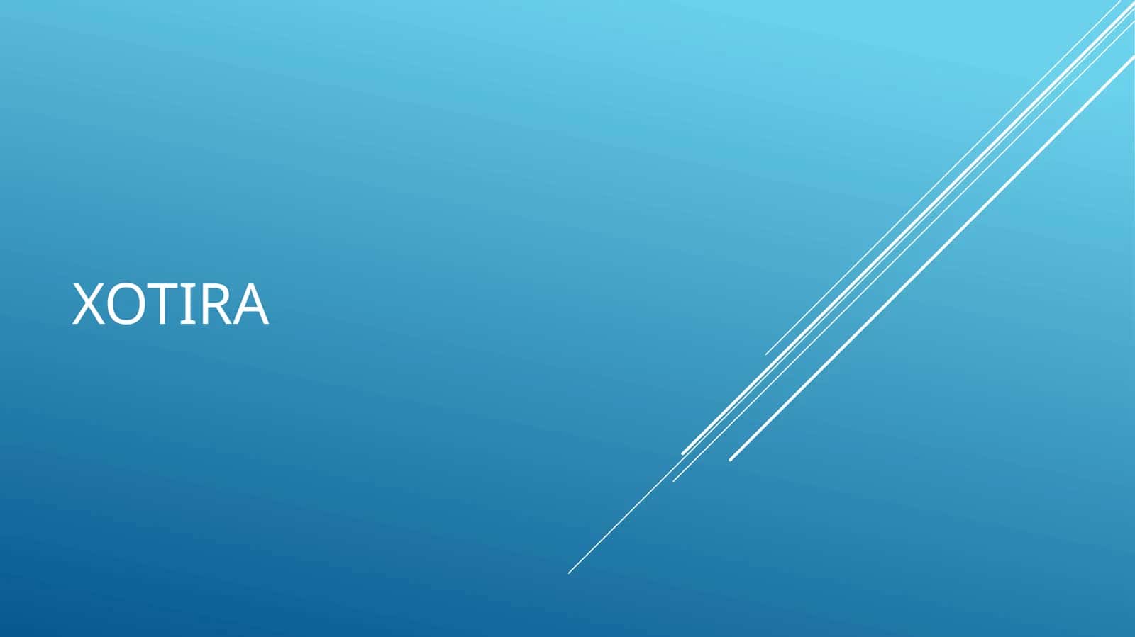 xotira 1