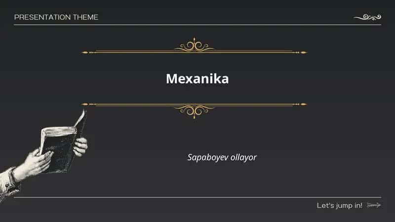 Mexanika 1