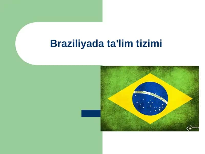 Braziliyada ta'lim tizimi 1