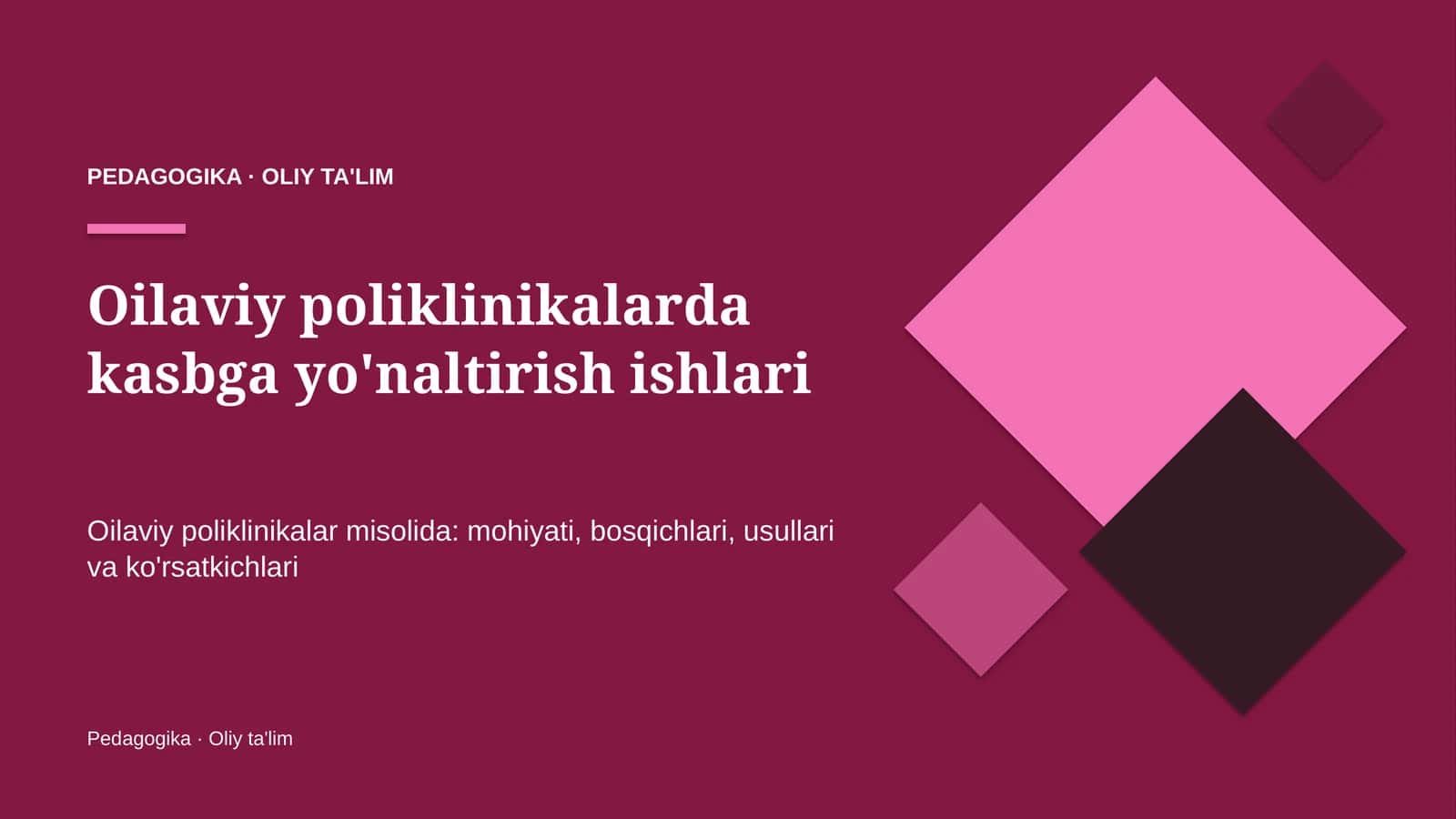 oilaviy poliklinikalarda kasbga yo'naltirish ishlari 5744 1