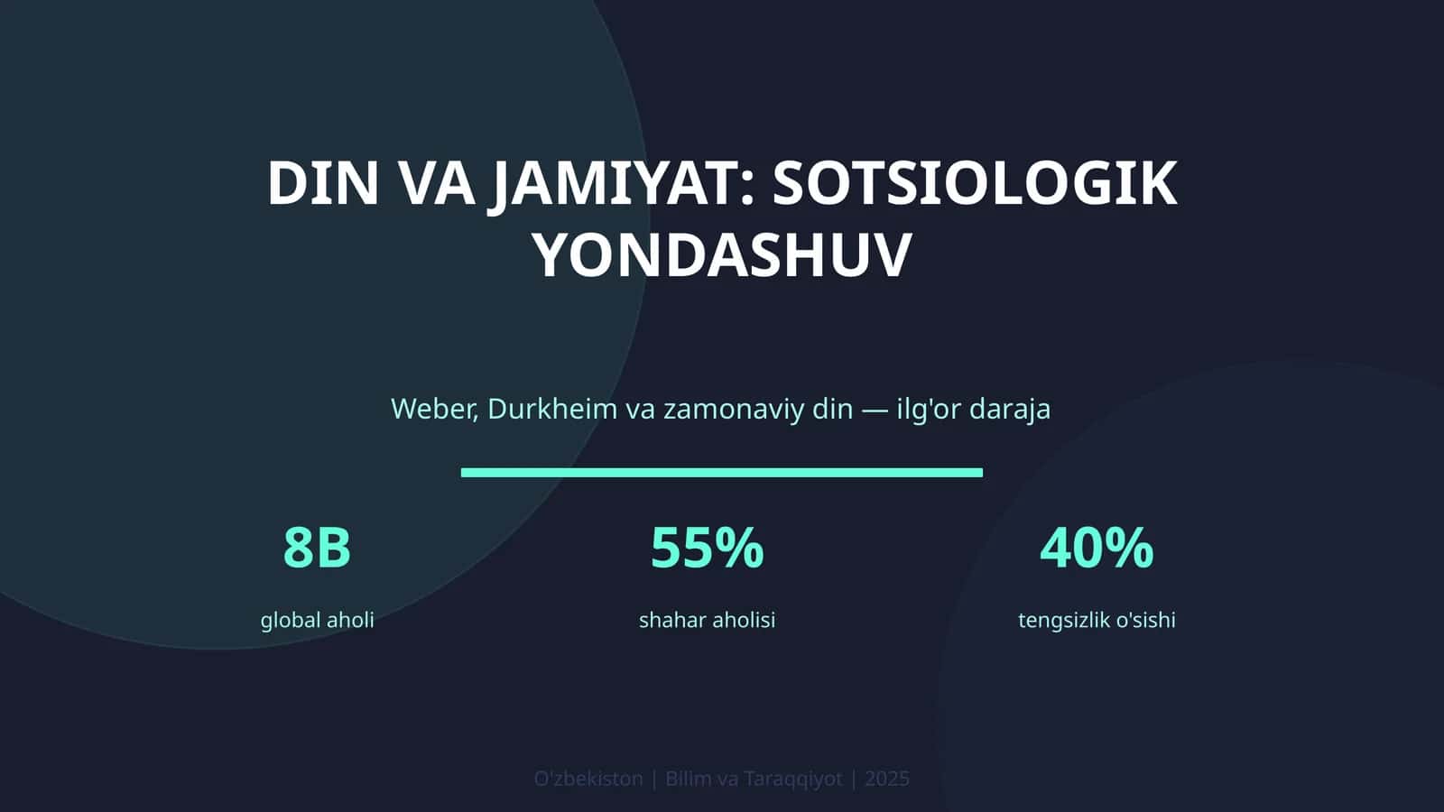 Din va jamiyat: sotsiologik yondashuv 1