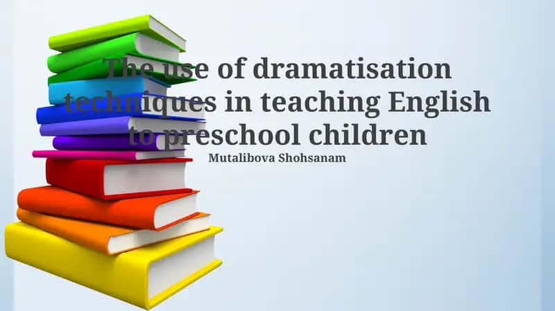 Unlocking Language Through Play: Dramatization in Preschool English 1