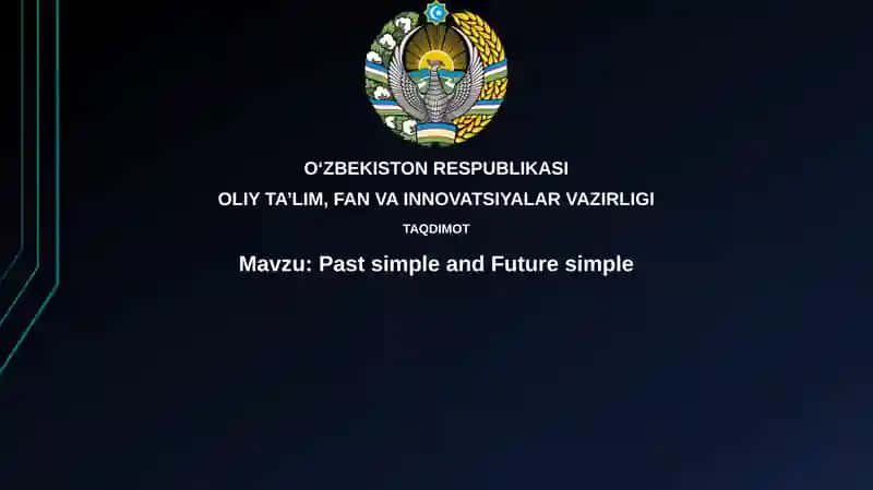 Past simple and Futuresimple