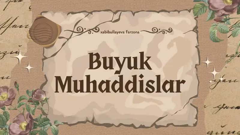 Buyuk Muhaddislar 1