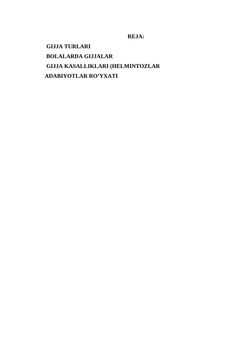 Gijja turlari 1