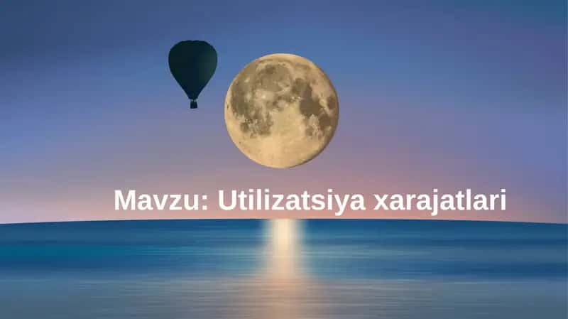 Utilizatsiya xarajatlari 1