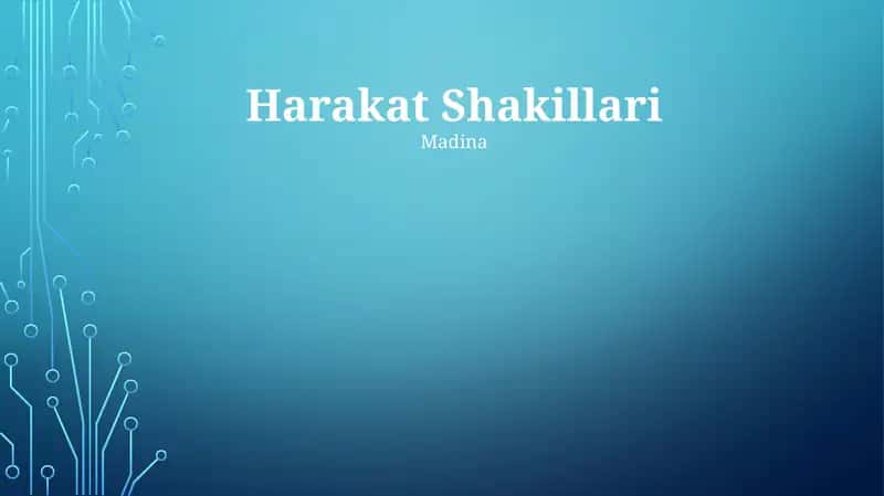 Harakat Shakillari 1
