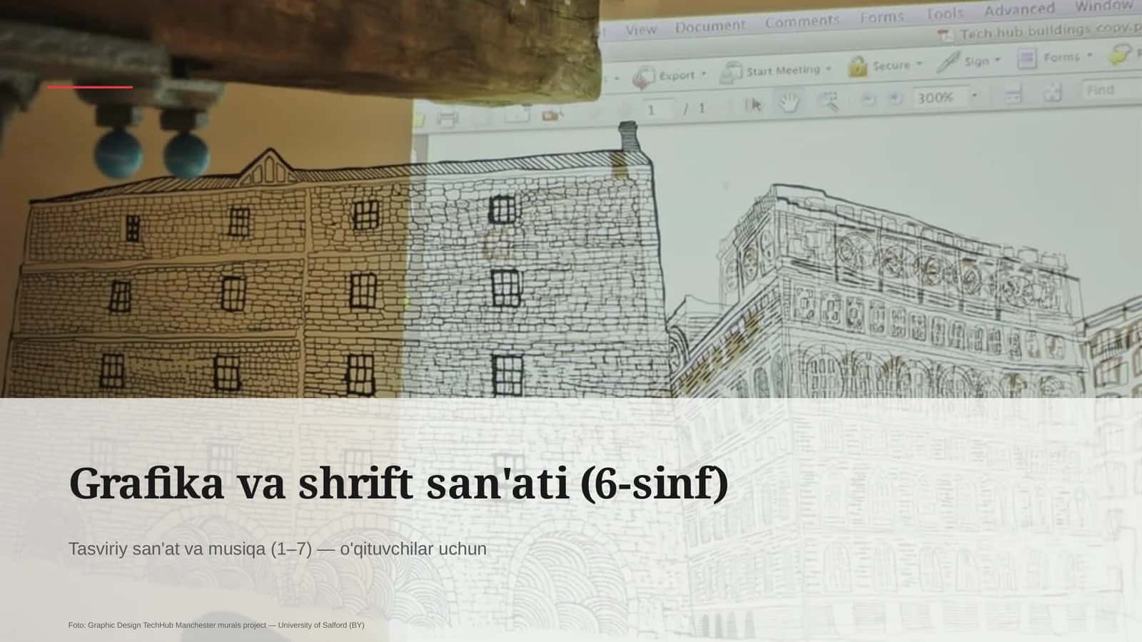 Grafika va shrift san'ati (6-sinf) 1