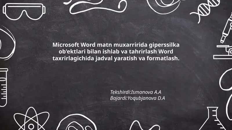 Microsoft Word 1