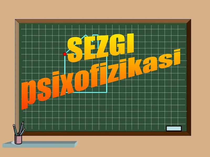 sezgi psixofizikasi 1