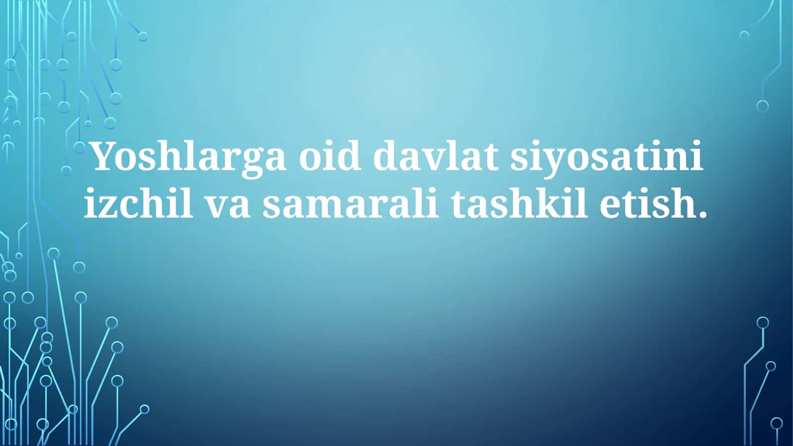 Hamkorlikni rivojlantirish 1