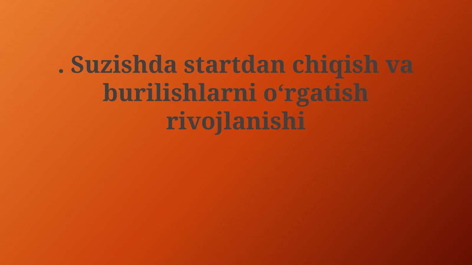 Бурилиш техникаси 1