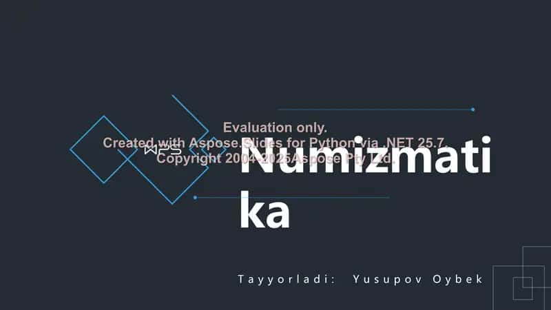 Numizmatika 1