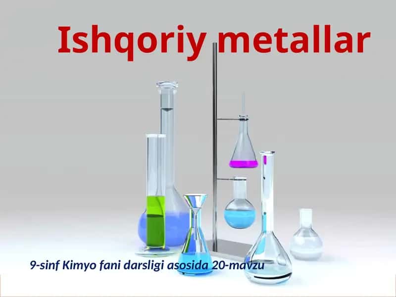 Ishqoriymetallar 1