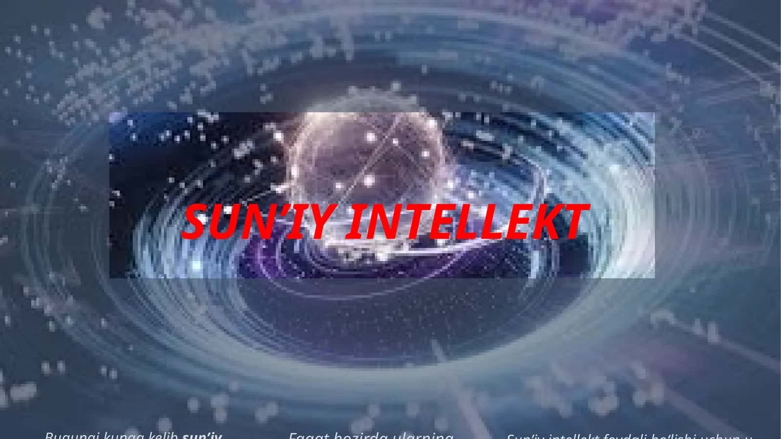 suniy intelekt 1