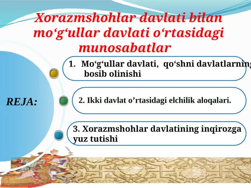 Mo‘g‘ullar davlati 1