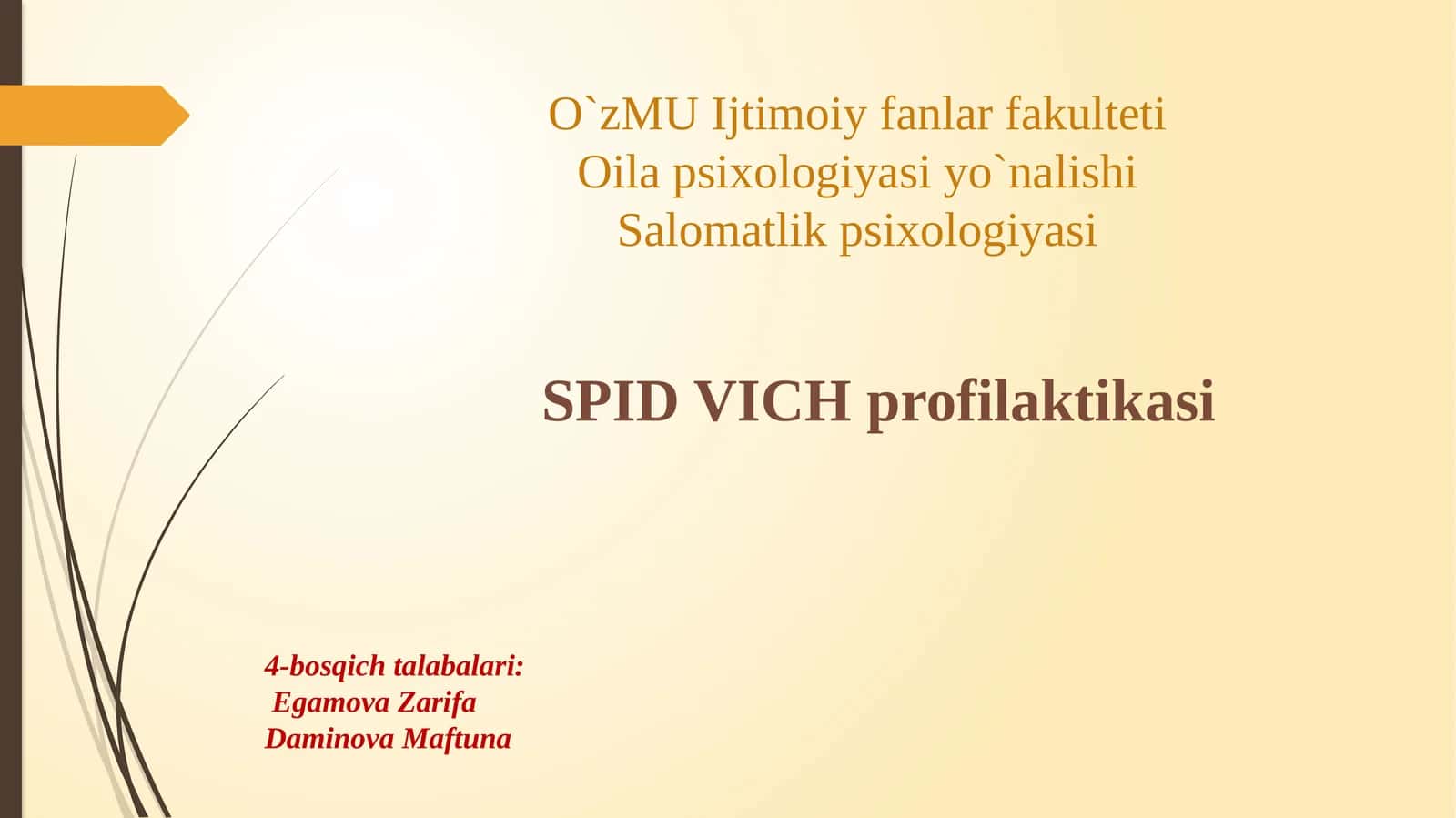 Salomatlik psixologiyasi 1