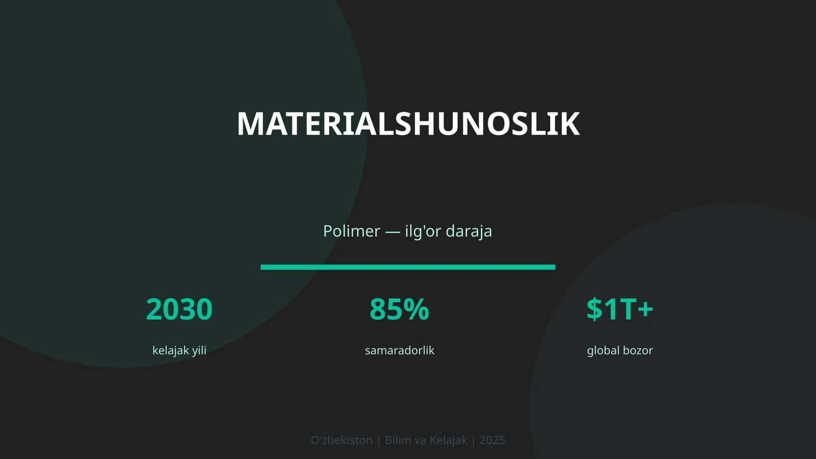 Materialshunoslik 1