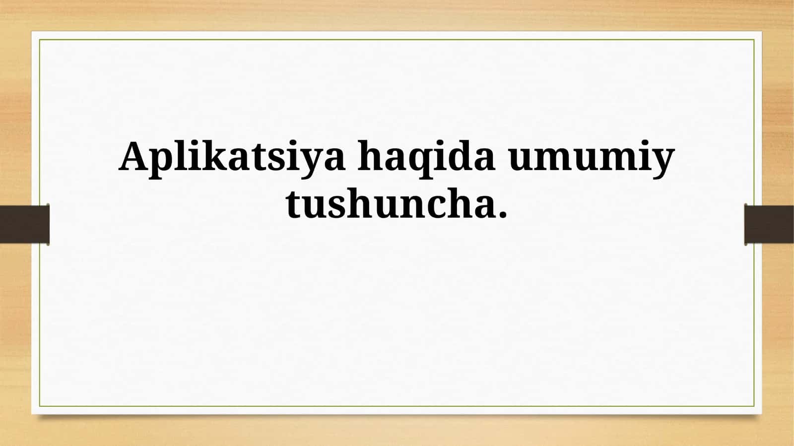 Dastur Funksiyalari 1