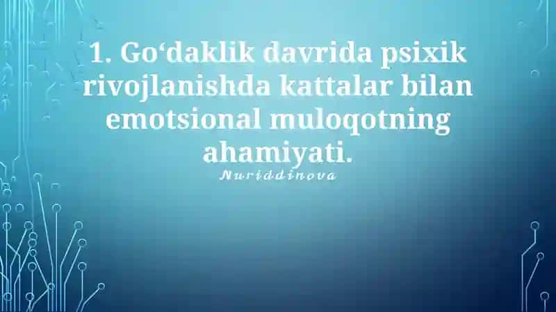 Nuqiddinova