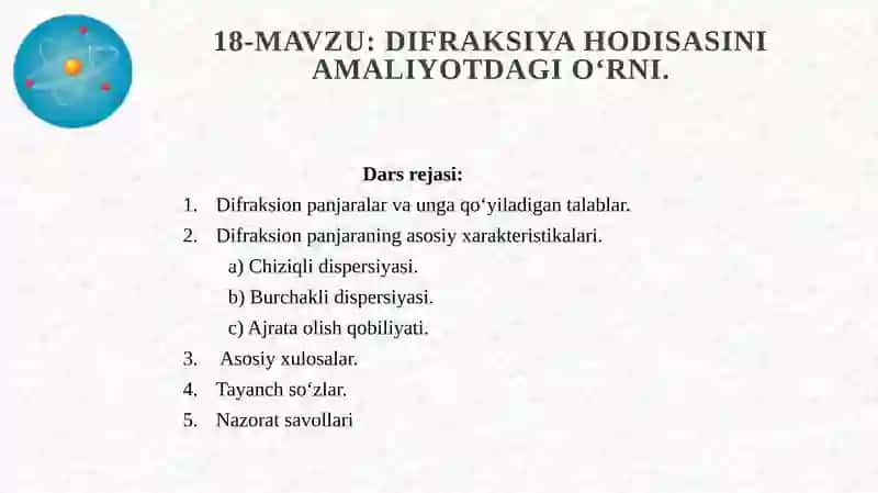 Difraksiya hodisasi