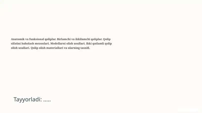 Qolip (оттиск) tushunchasi 1