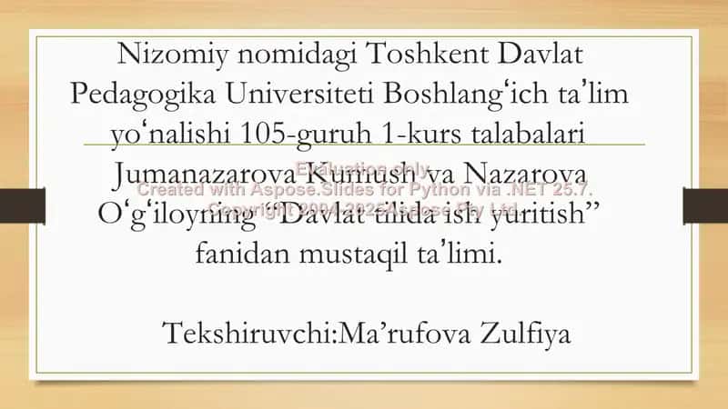 Majlis bayonlari va bayonnoma tuzilishi 1
