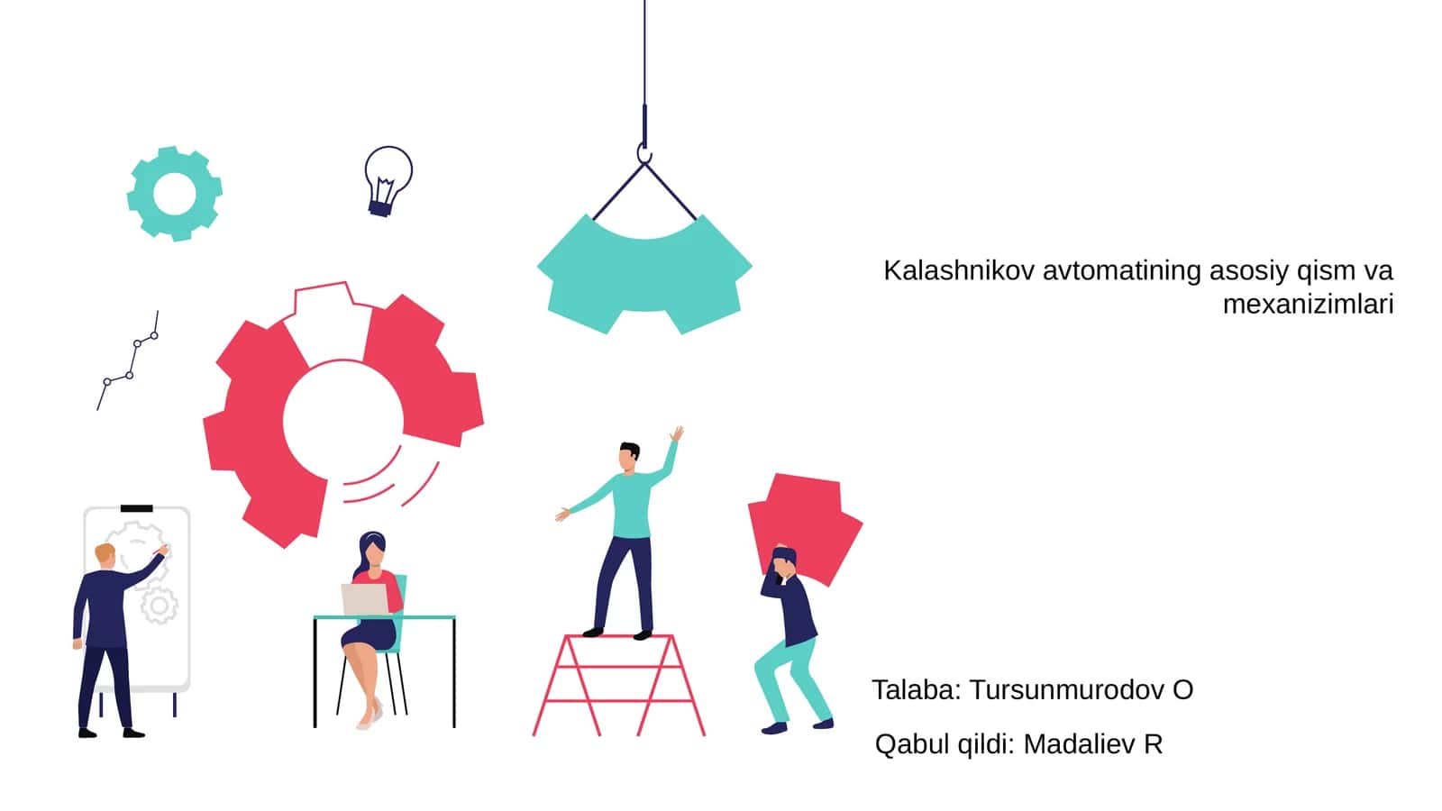Kalashnikov avtomatining asosiy qism va mexanizimlari 1