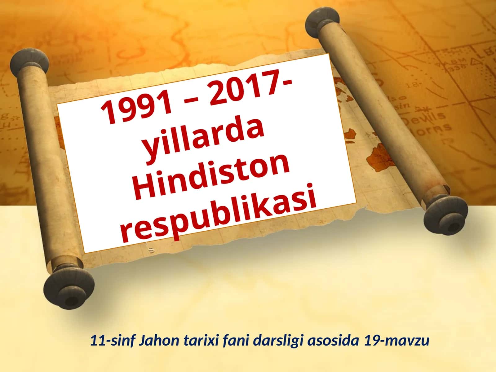 1991 – 2017-yillarda Hindiston respublikasi 1
