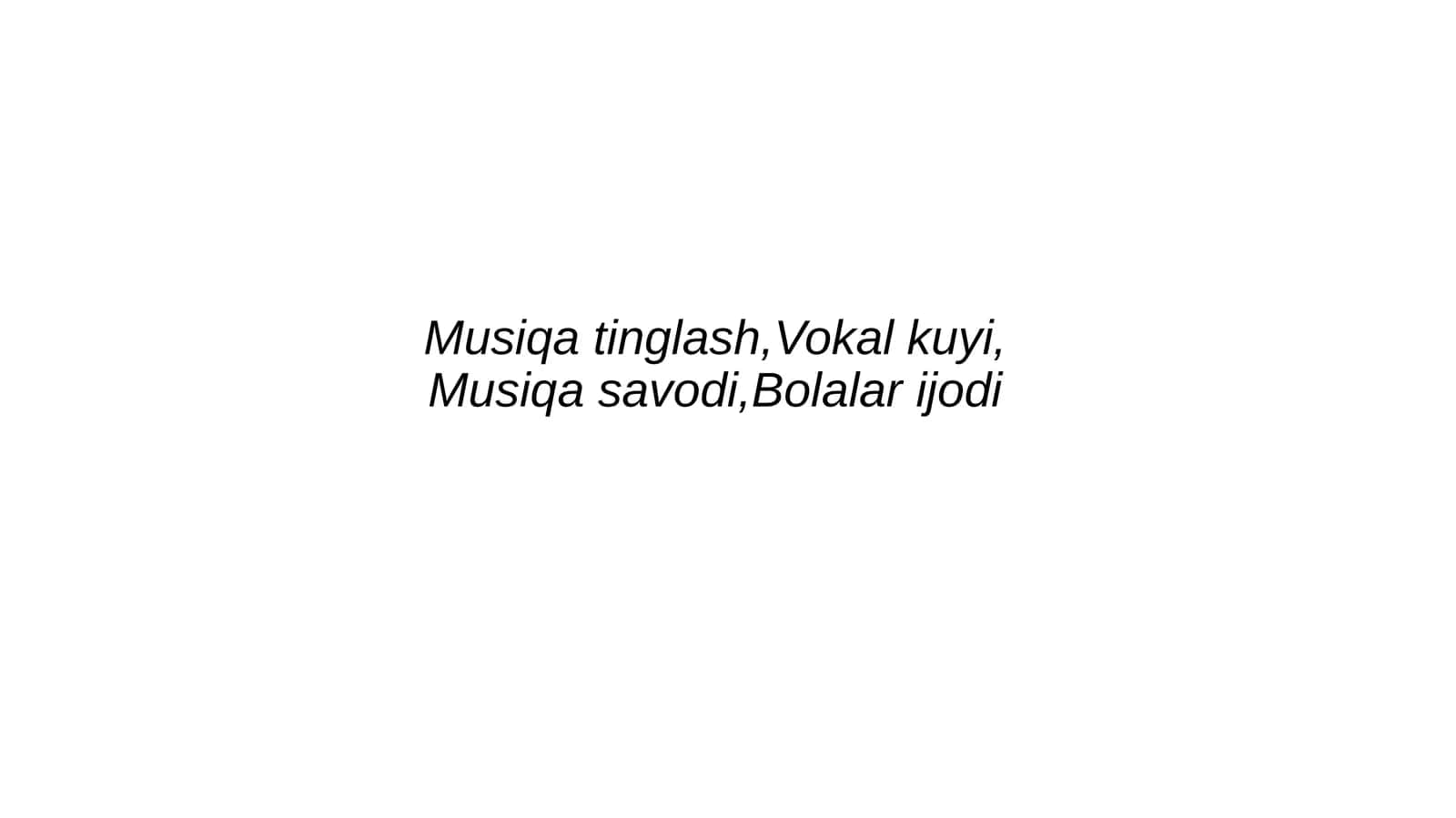 musiqa 1