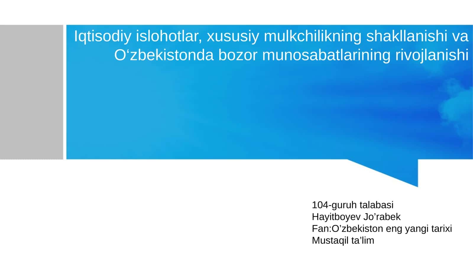 O’zbekiston eng yangi tarixi 1