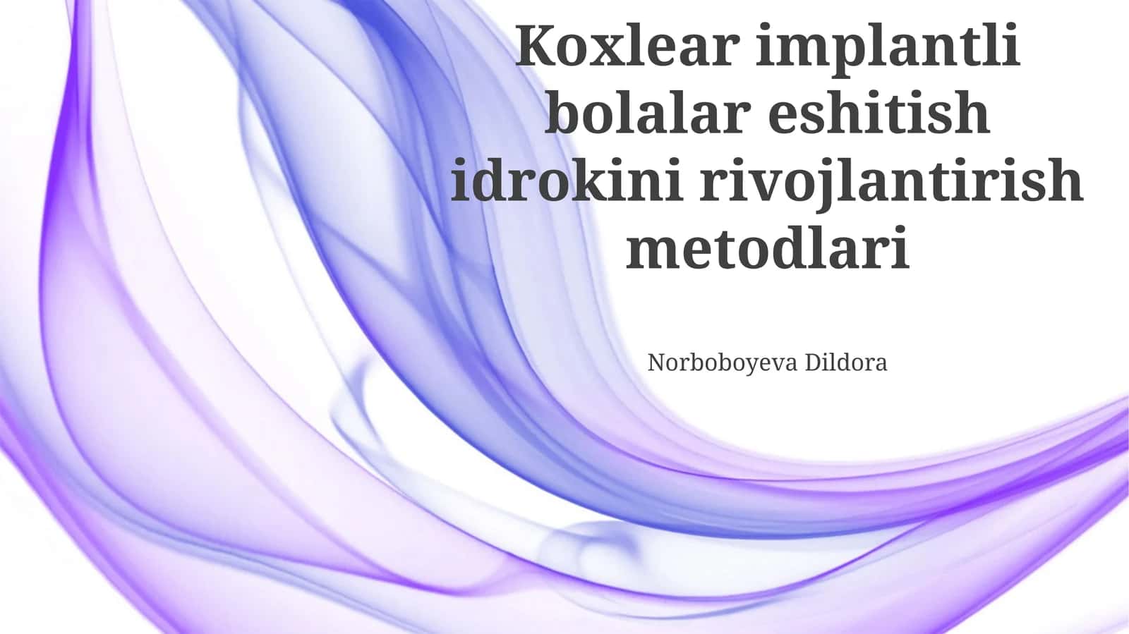 Tovushlar dunyosi 1