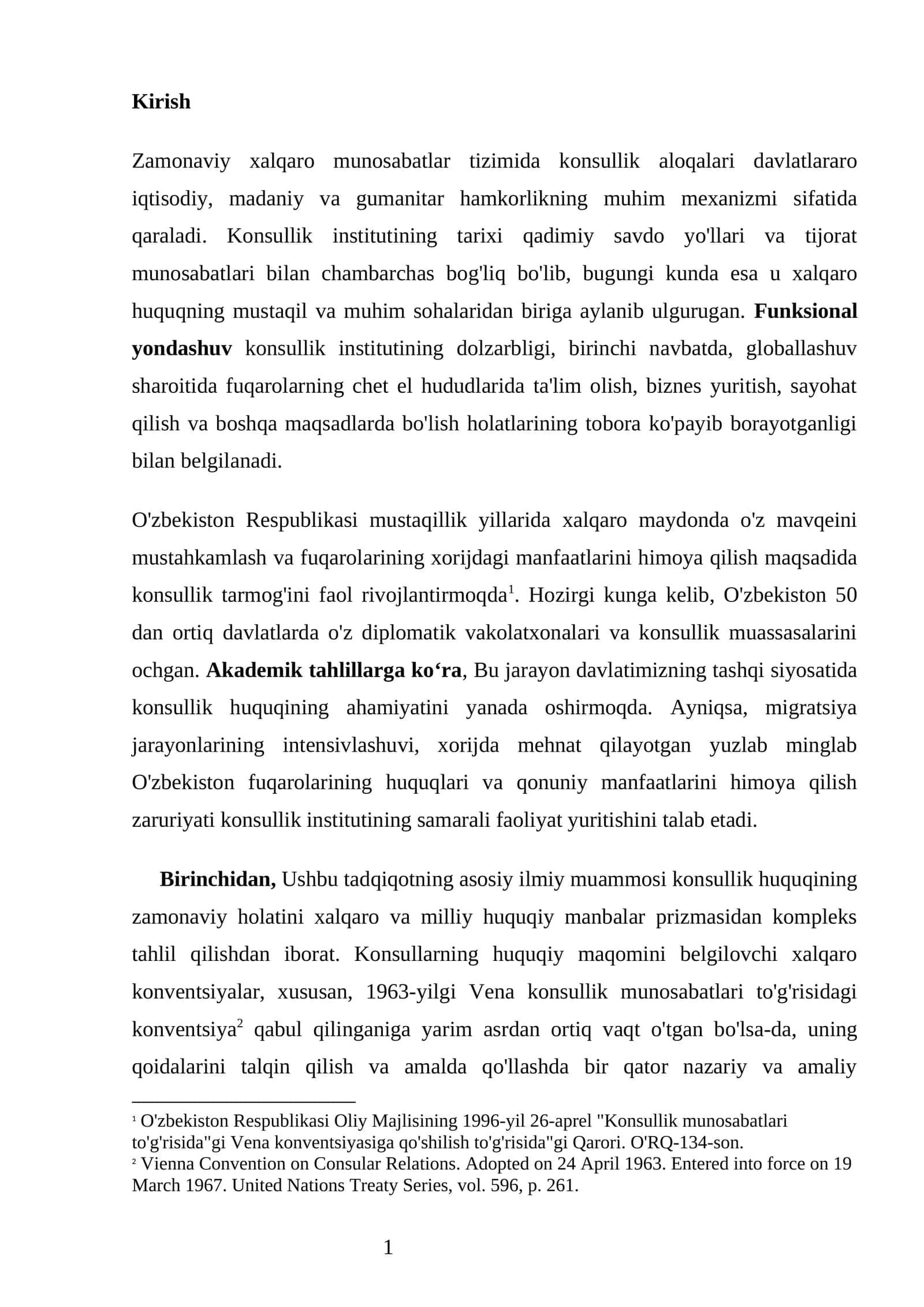 Konsullik tarmog'i 1