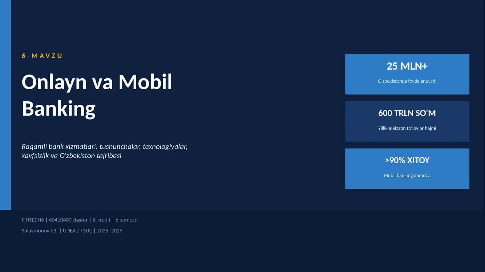 Onlayn va Mobil Banking 1